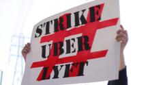 اعتصاب-رانندگان-شرکت‌های-تاکسی-اینترنتی-در-آمریکا